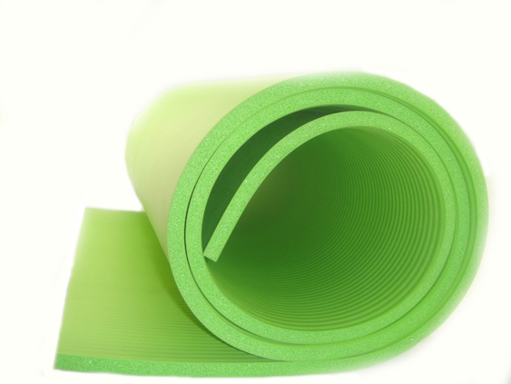 <span style='color:#FF0000'>Green NBR foam yoga mat</span>